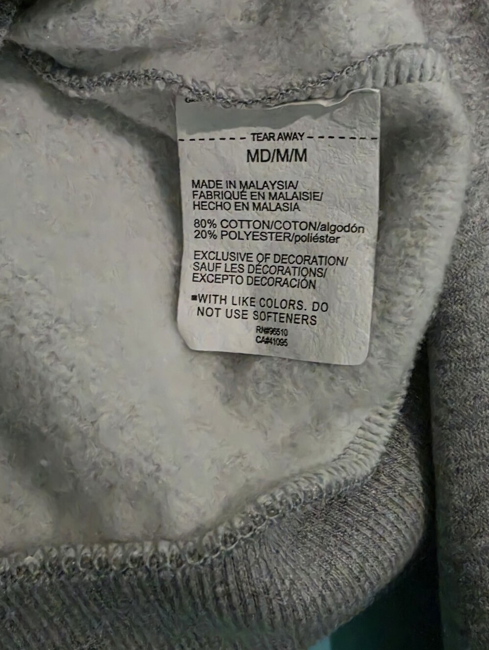 Under Armour Women's Rival Fleece Half Zip Top Gray Light Heather Sz M EUC $55 - Picture 14 of 16